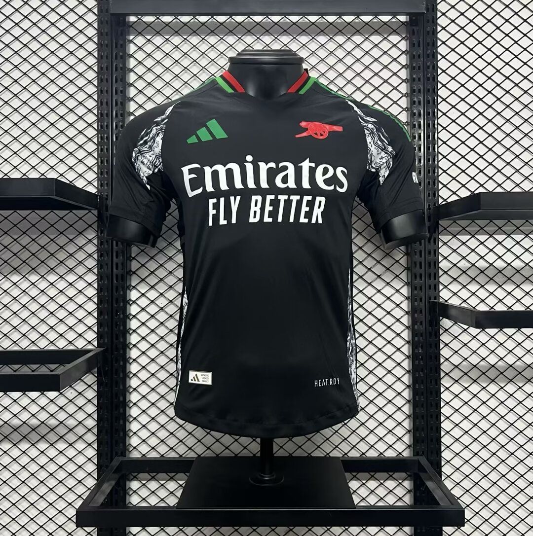 Arsenal 2024-25 Away Jersey Player Version