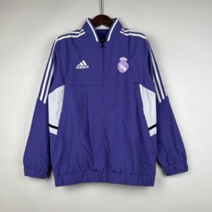 23-24 Windbreaker Real Madrid Purple