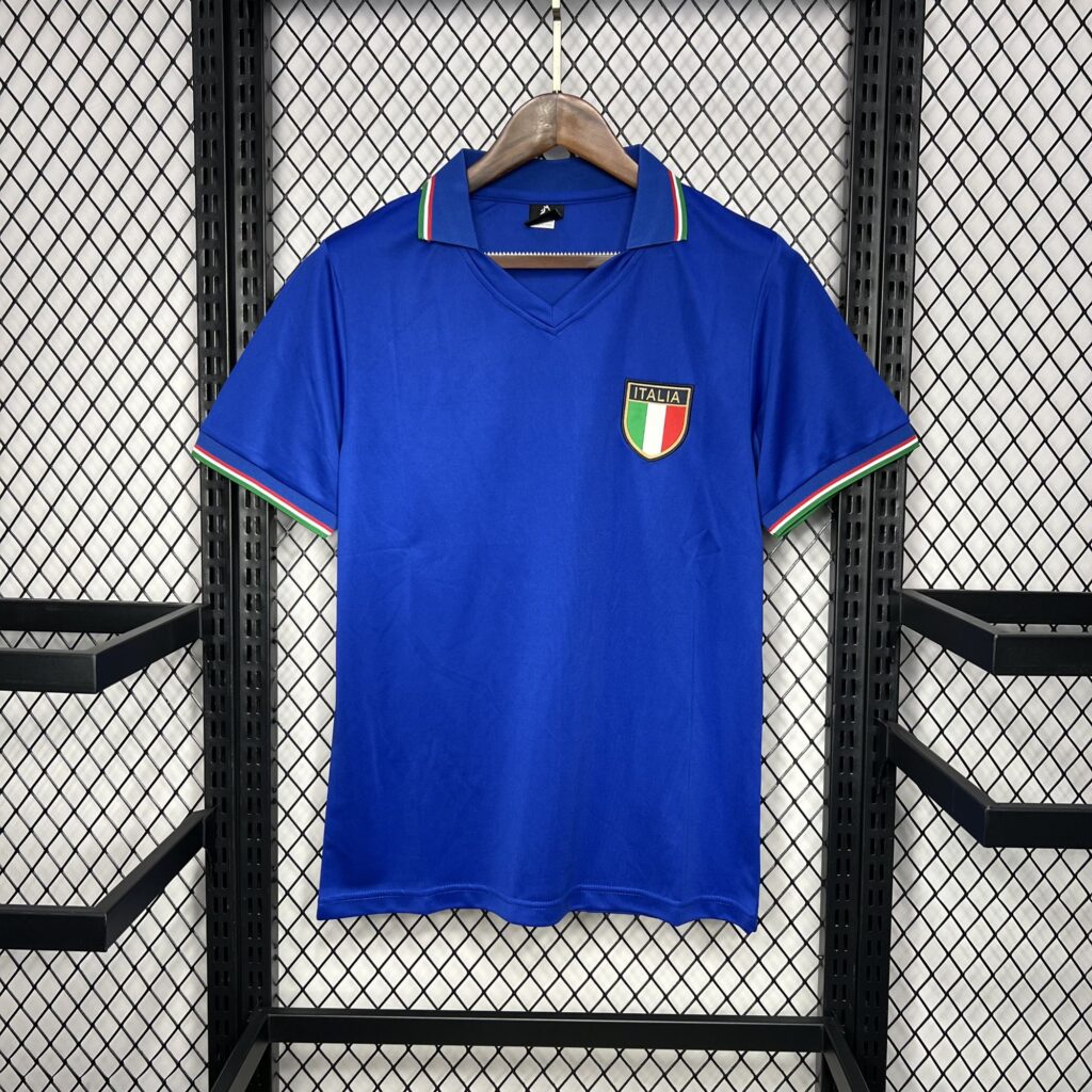 Italy 1982 Home Retro Jersey