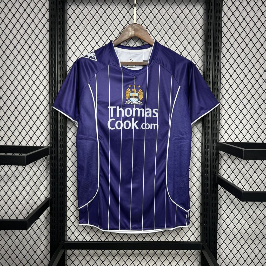 Manchester City 2007-08 Away Retro Jersey