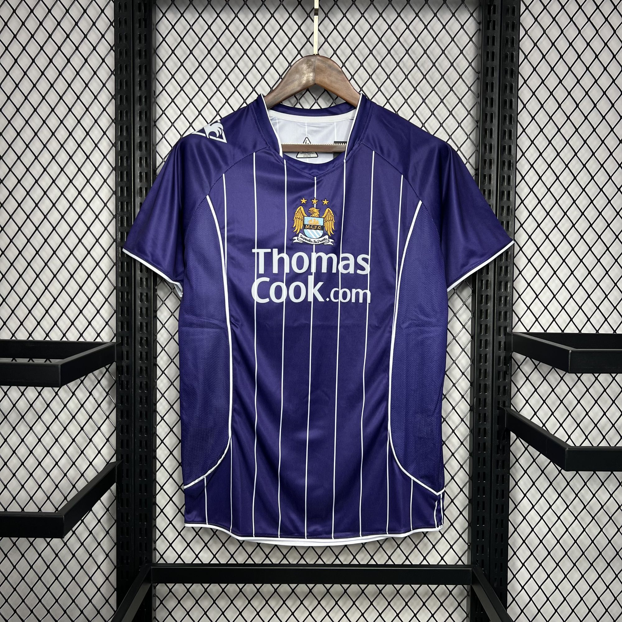 Manchester City 2007-08 Away Retro Jersey Manchester City 2007-08 Away Retro Jersey