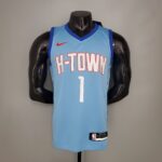 McCRADY#1 2021 Rockets City Edition Blue NBA Jersey