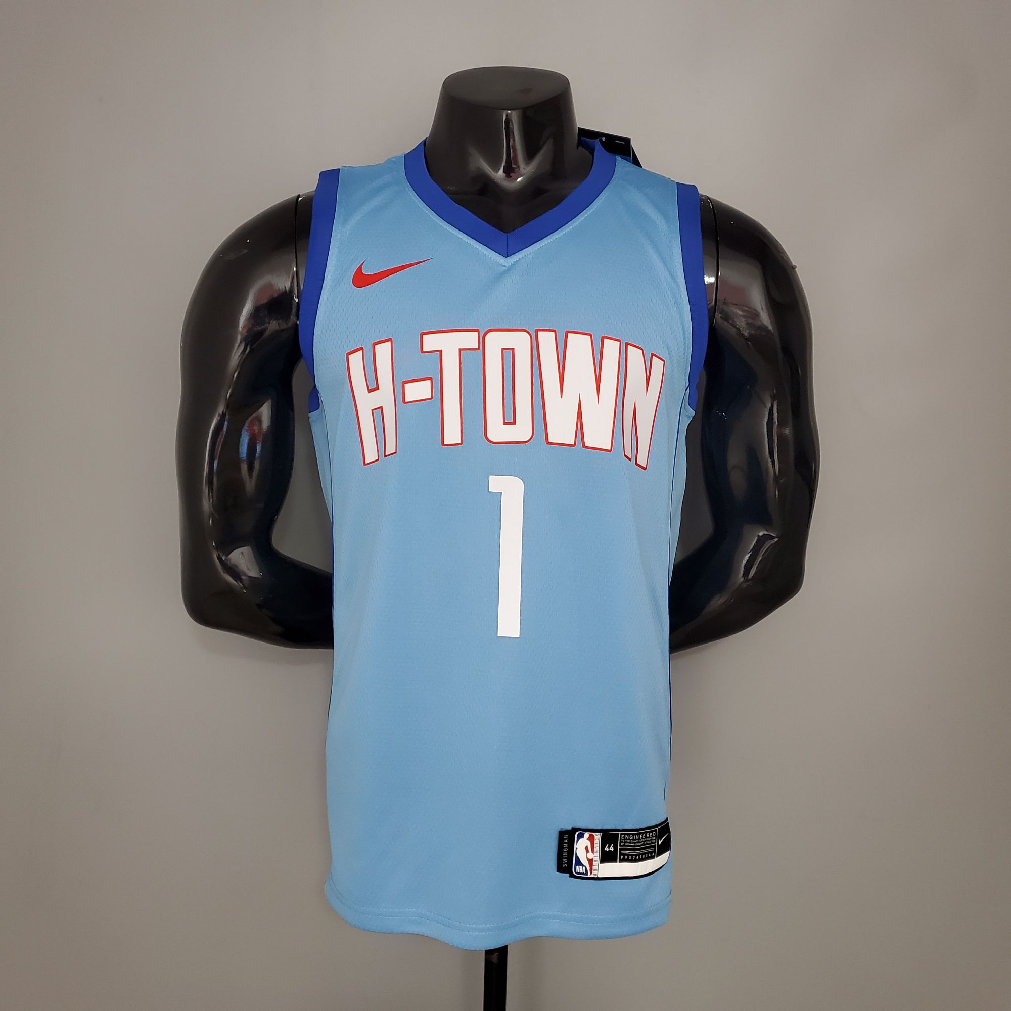 McCRADY#1 2021 Rockets City Edition Blue NBA Jersey McCRADY#1 2021 Rockets City Edition Blue NBA Jersey