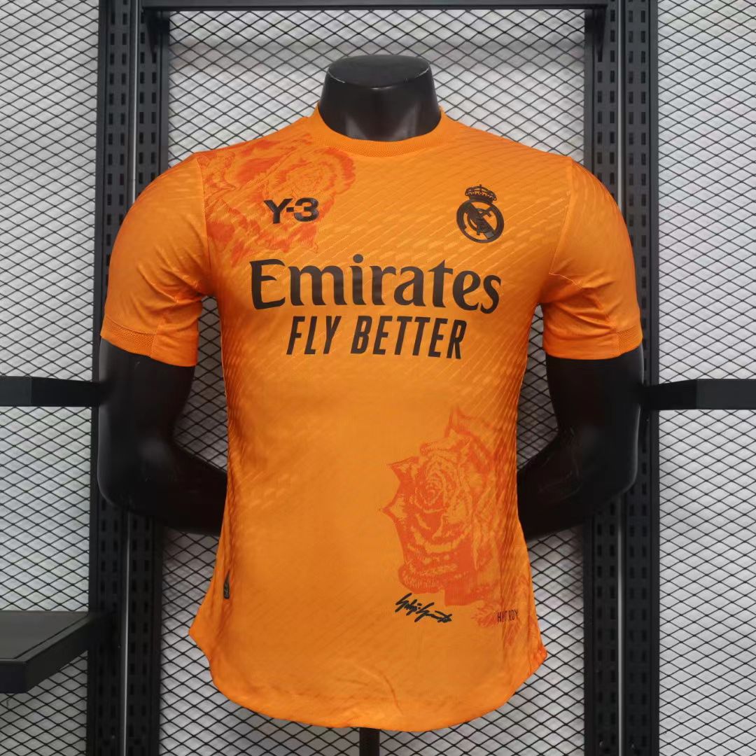Real Madrid 2024-25 Y-3 Special Edition Jersey Player Version