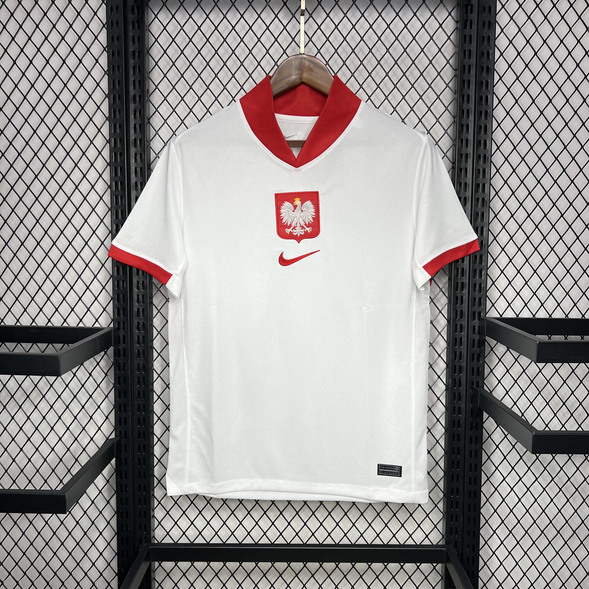 Poland 2024-25 Euro Home Jersey