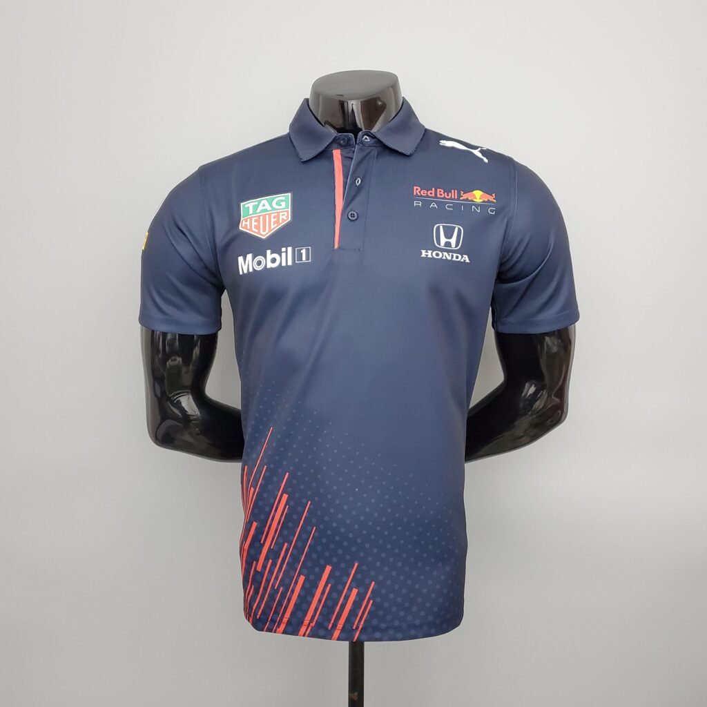 F1 Formula One racing suit; Honda Red Bull racing suit POLO Sapphire