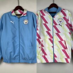 23-24 Manchester City Trench Coat Reversible