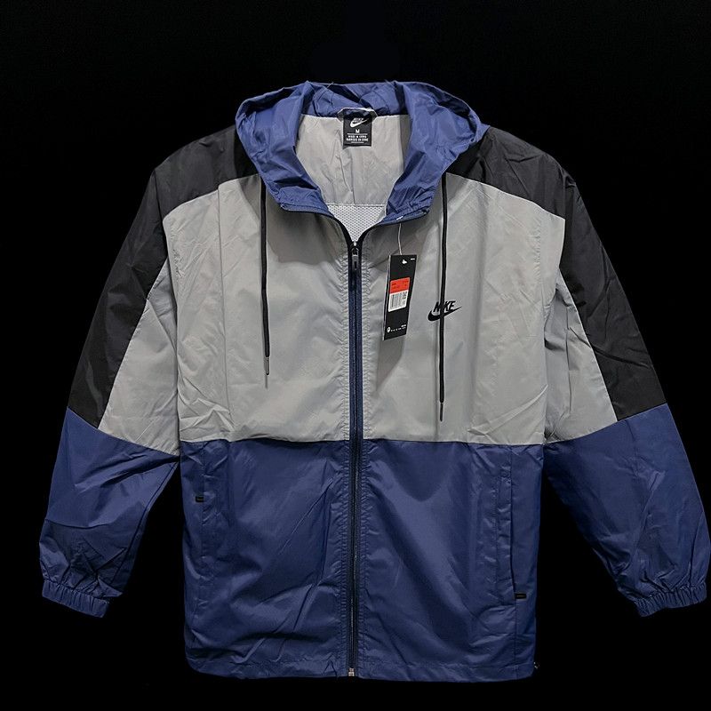 P30 Windbreaker Nike Gray+Blue