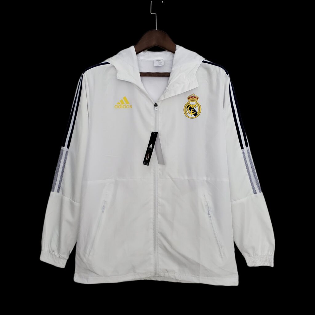 2022 Real Madrid Windbreaker White