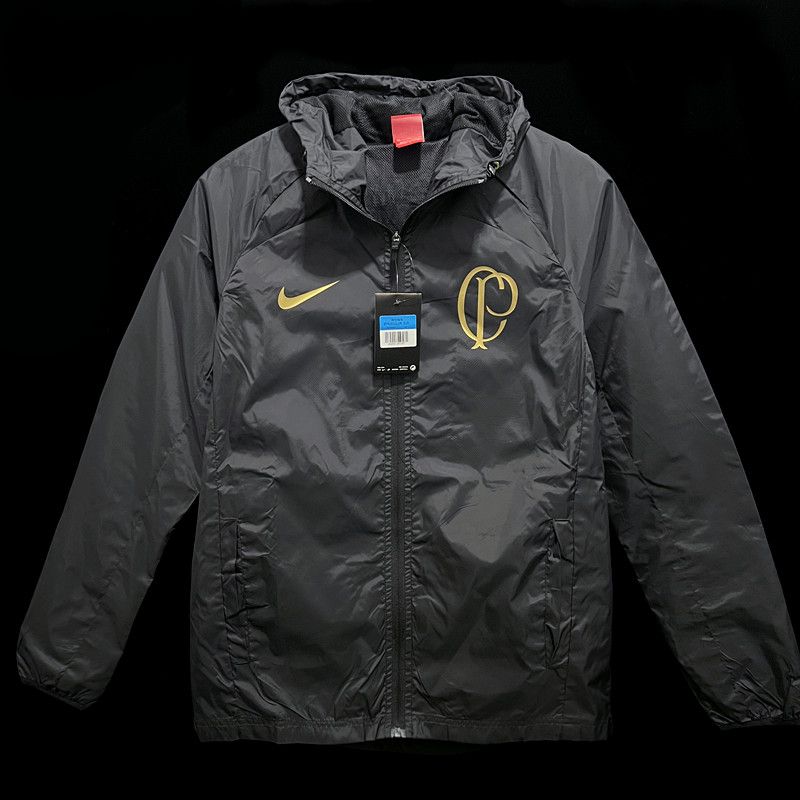 P28 Windbreaker Corinthians Black P28 Windbreaker Corinthians Black