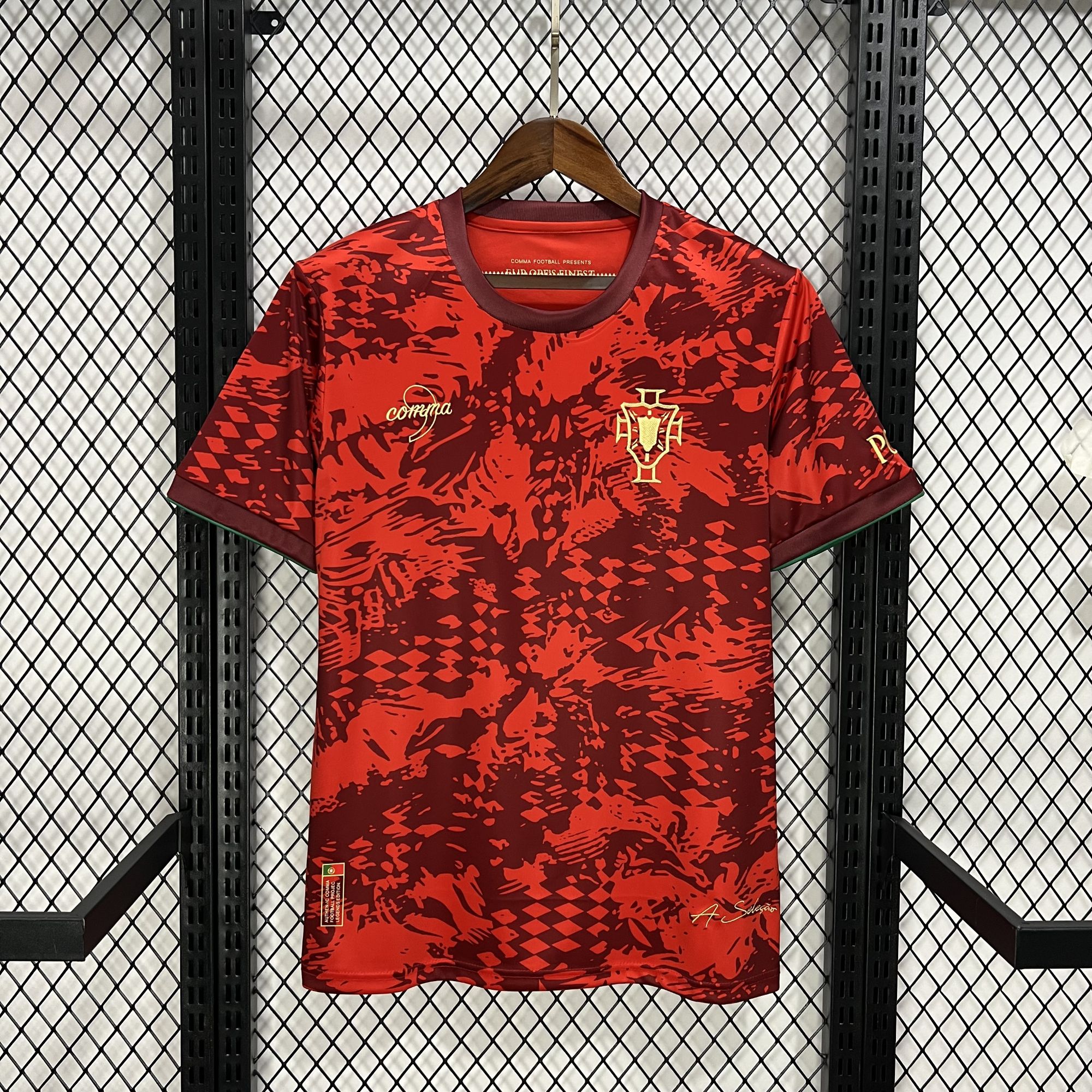 Portugal 2024-25 Red Jersey
