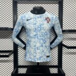 Portugal 2024-25 Euro Away Long Sleeves Jersey – Player Version