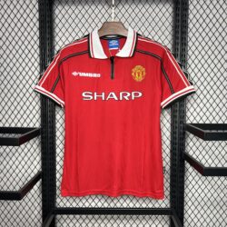 Manchester United 1998-99 Home Retro Jersey
