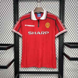 Manchester United 1998-99 Home Retro Jersey