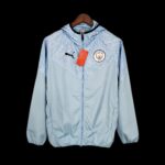 21-22 Windbreaker Manchester City blue