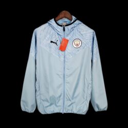 21-22 Windbreaker Manchester City blue