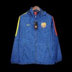 2122 Windbreaker Barcelona Blue Camouflage