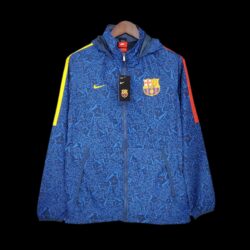 2122 Windbreaker Barcelona Blue Camouflage
