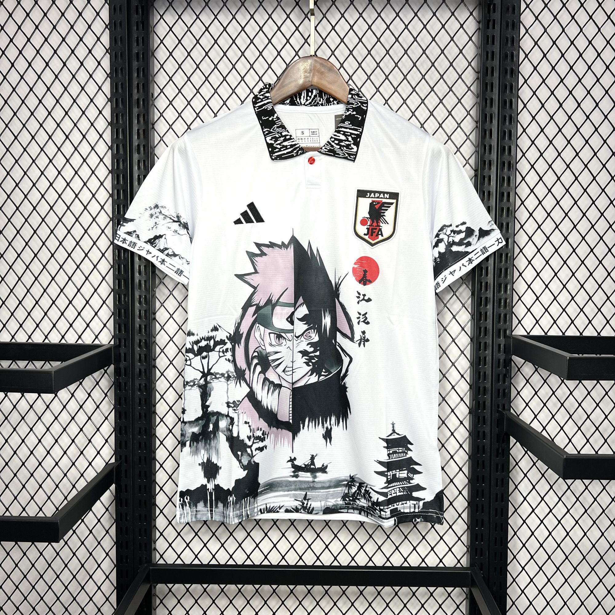 Japan 2024-25 Uzumaki Naruto Uchiha Sasuke Jersey Japan 2024-25 Uzumaki Naruto Uchiha Sasuke Jersey