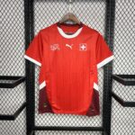 Switzerland 2024-25 Euro Home Jersey