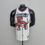 Toronto Raptors McGRADY#1 White NBA Jersey