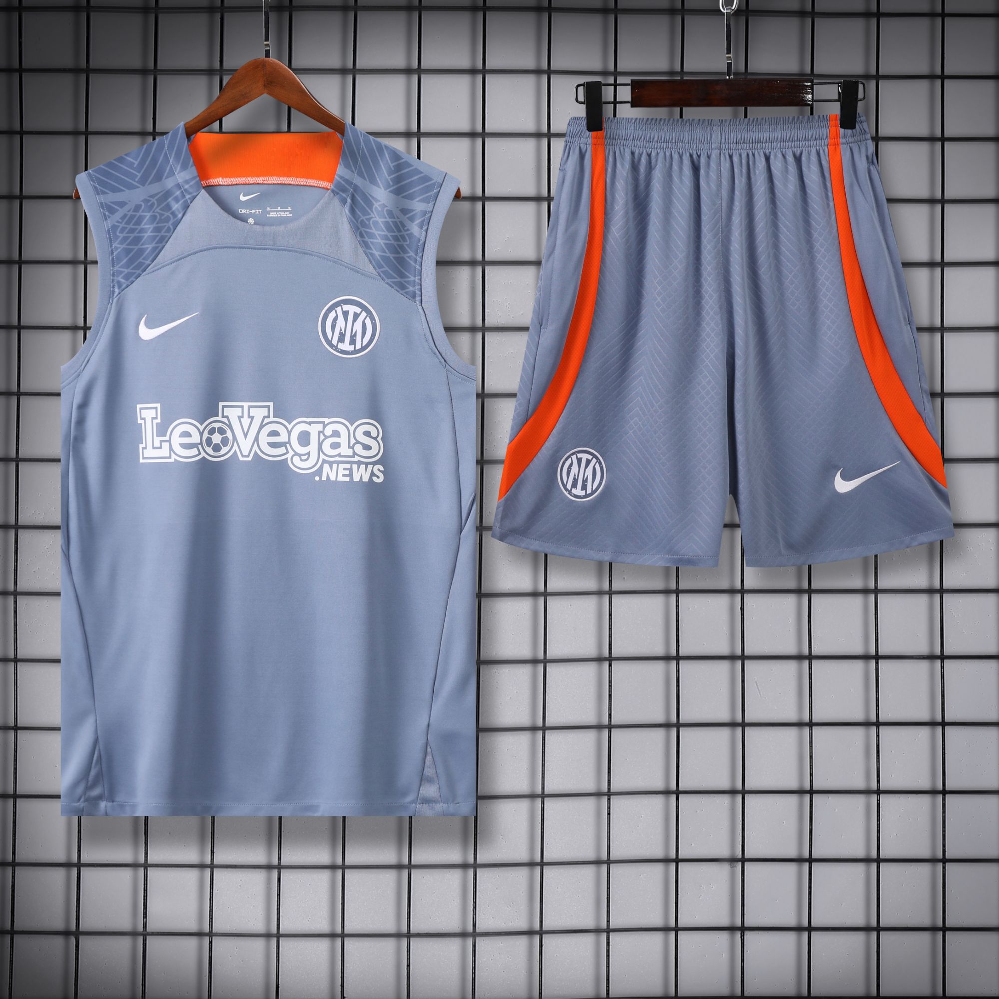 Vest 23-24 inter grey training vest set