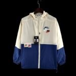 Windbreaker Nike Beige Blue