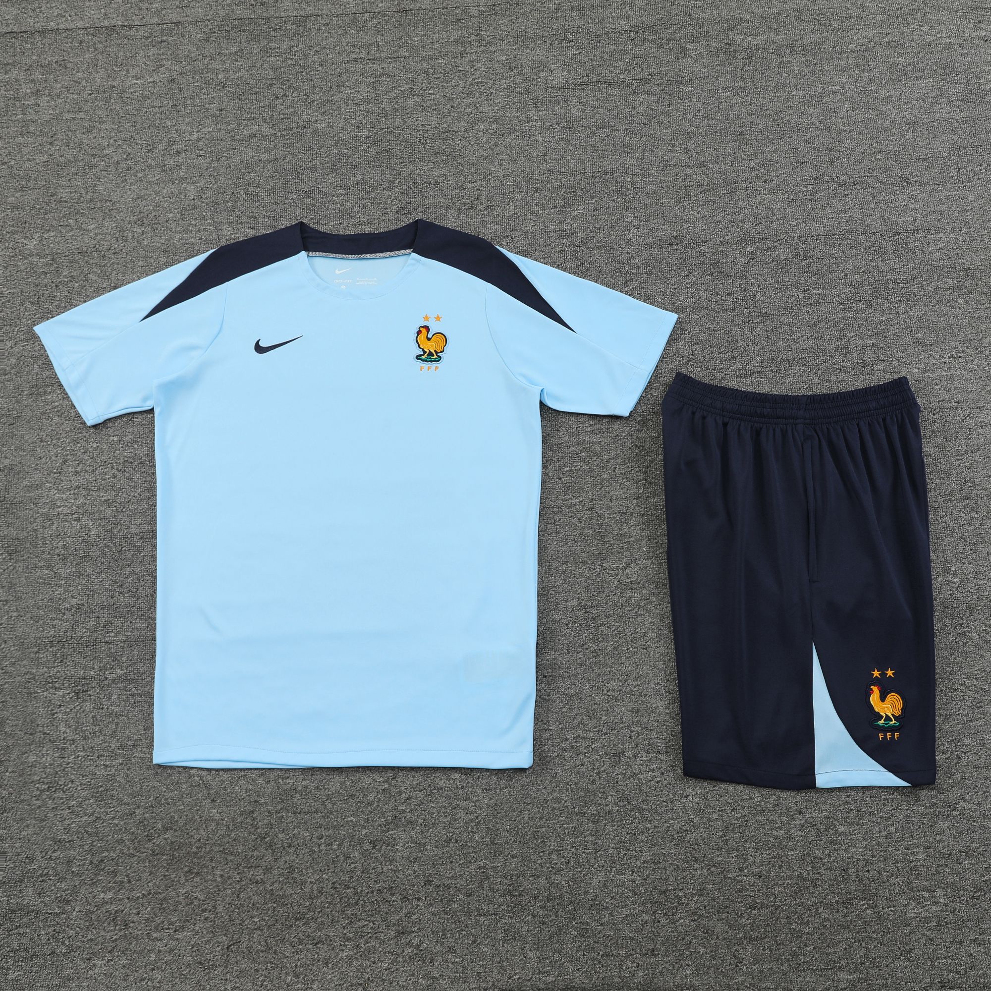 24-25 France light blue training set