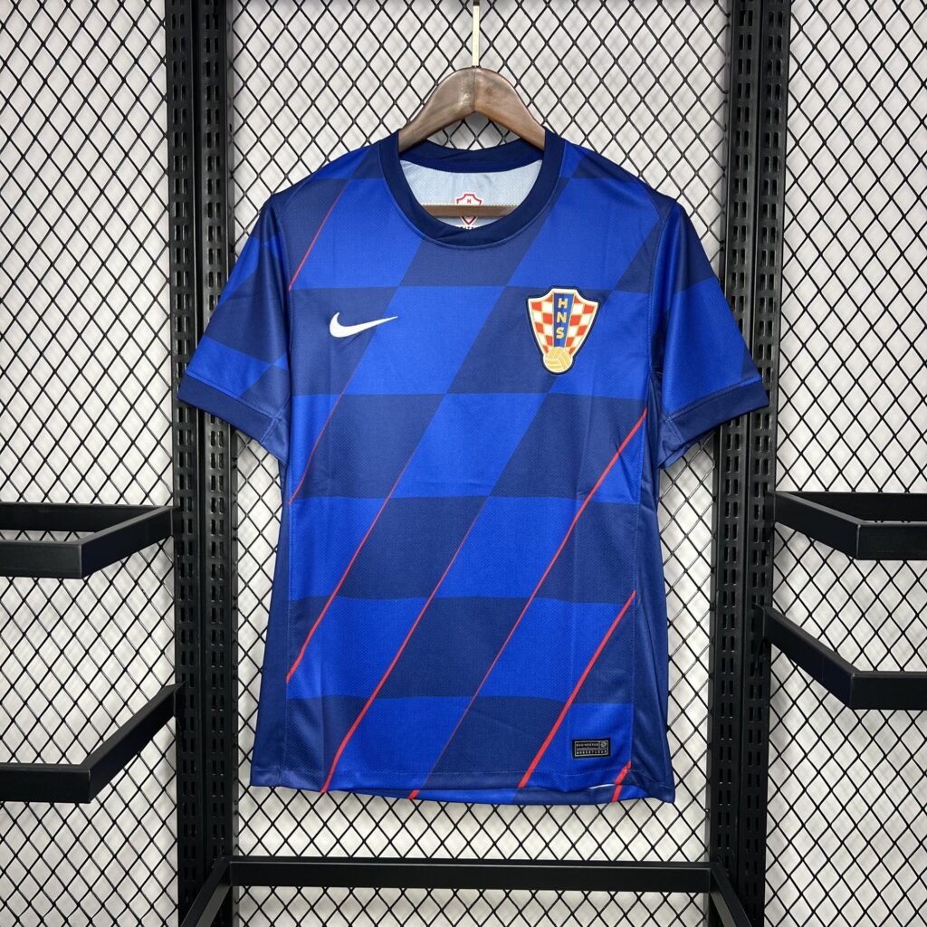 Croatia 2024-25 Euro Away Jersey