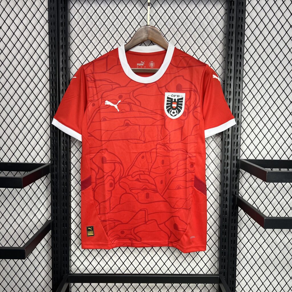 Austria 2024-25 Euro Home Jersey