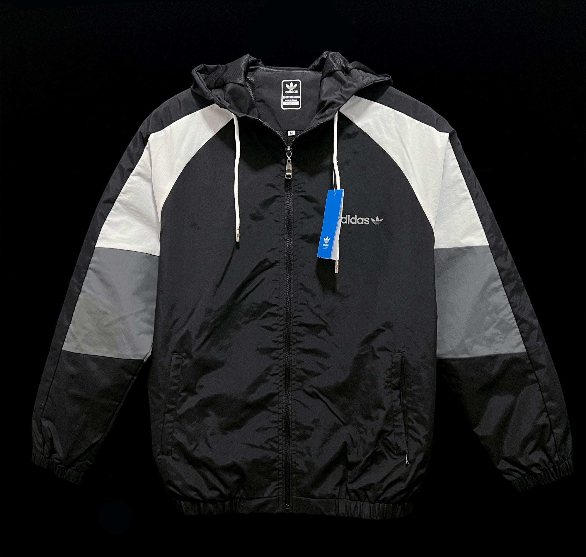 P30 Windbreaker Adidas White+Black