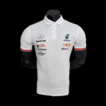 F1 Formula One 2022 Racing Suit Mercedes Polo White