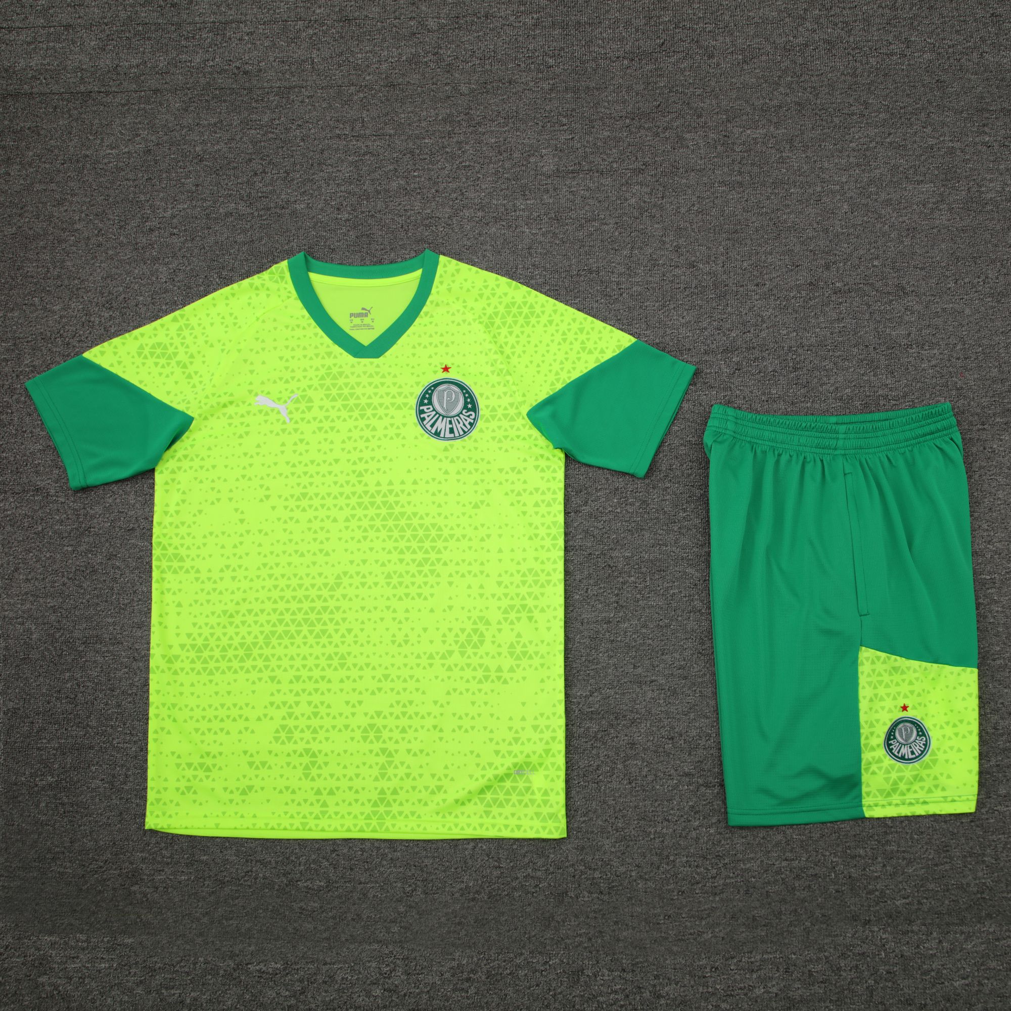 24-25 Palmeiras light green training set 24-25 Palmeiras light green training set