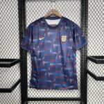 England 2024-25 Euro Pre-match training uniform Jersey