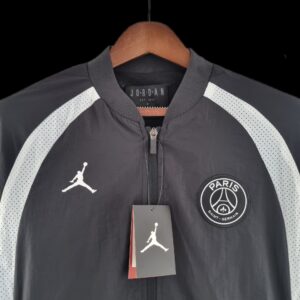 2022 PSG Jordan Windbreaker Black & White