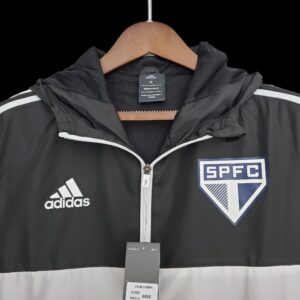 2022 Sao Paulo Windbreaker Black & White Blue