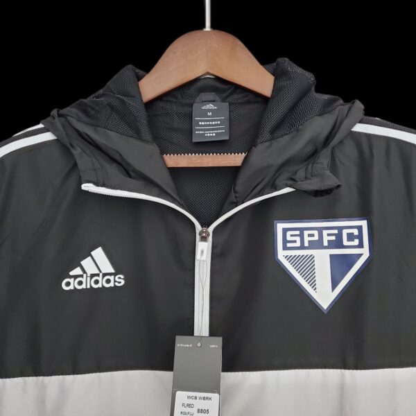 2022 Sao Paulo Windbreaker Black & White Blue