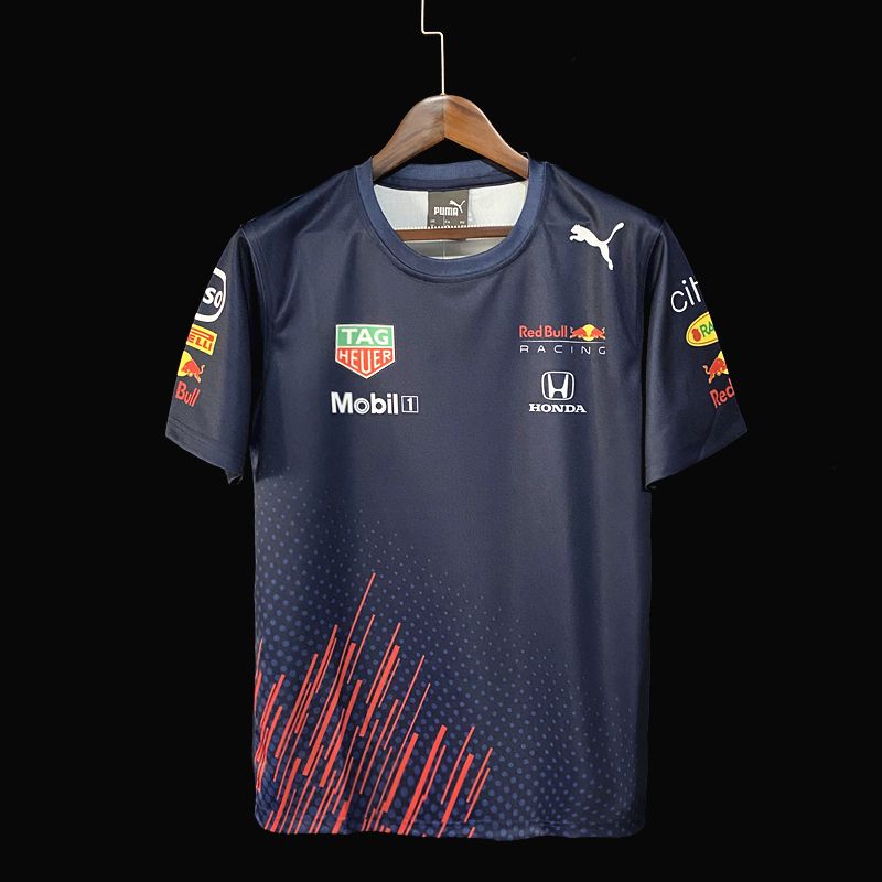 F1 Red Bull round neck racing suit