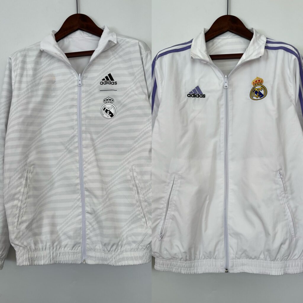 23-24 Real Madrid double sided windbreaker
