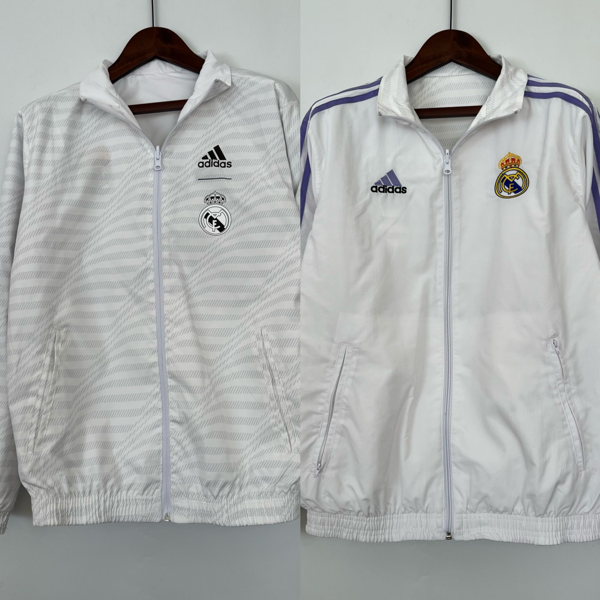 23-24 Real Madrid double sided windbreaker
