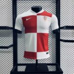 Croatia 2024-25 Euro Home Jersey Player Version