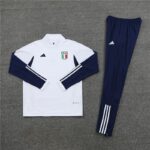 23-24 Italy white sweater tracksuit set