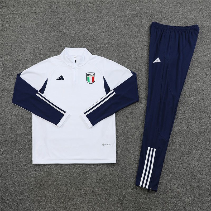 23-24 Italy white sweater tracksuit set 23-24 Italy white sweater tracksuit set