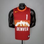 2021 PORTER JR. #1 Nuggets City Edition Red NBA Jersey