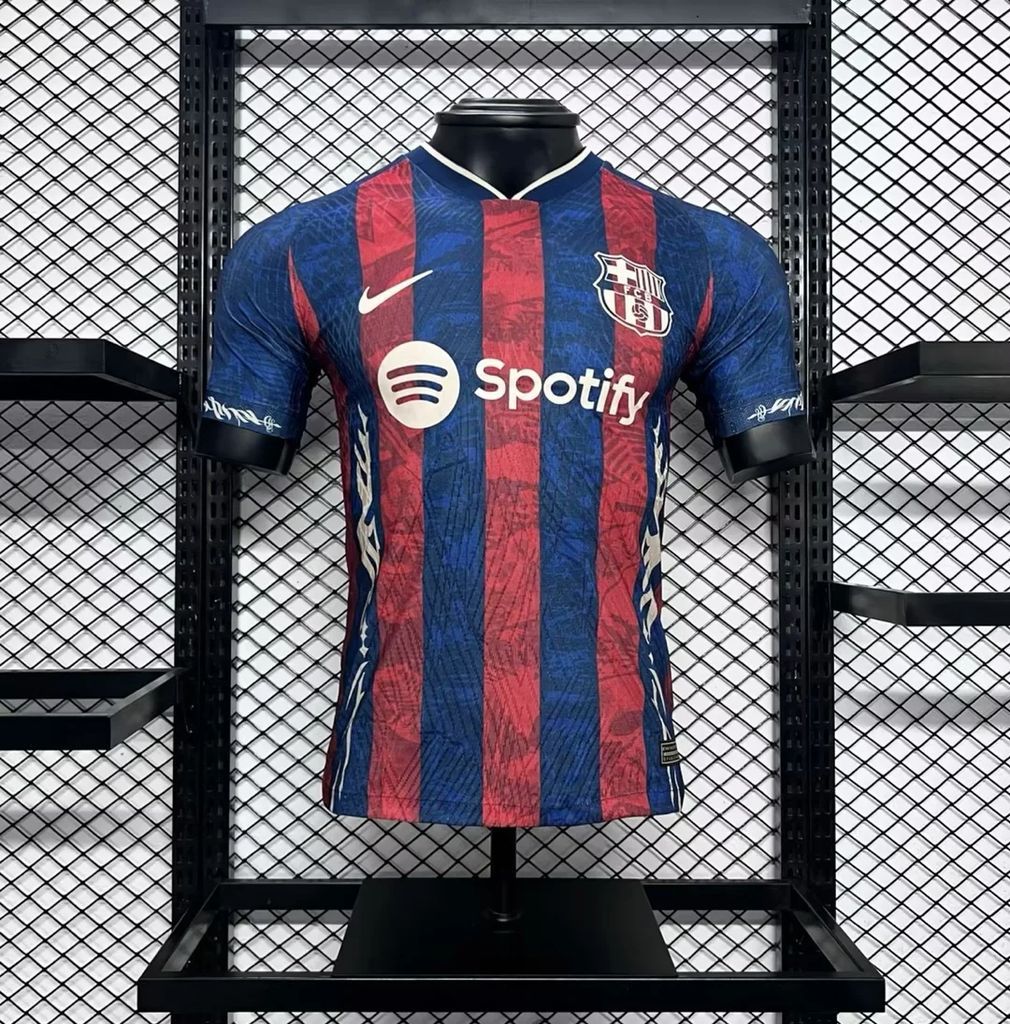 Barcelona 2024-25 Limited Edition Jersey– Player Versi Barcelona 2024-25 Limited Edition Jersey– Player Versi