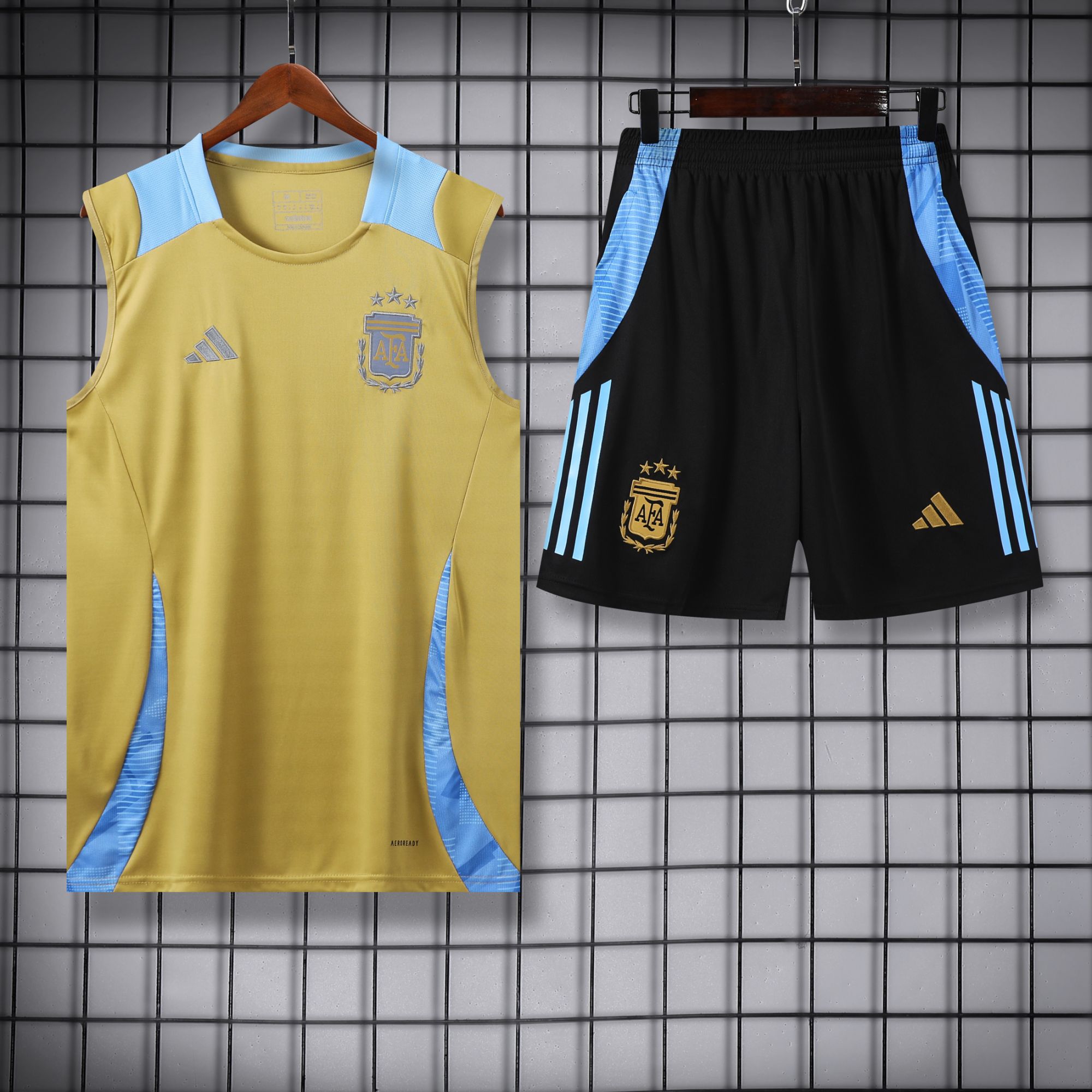 vest 24-25 Argentina gold training vest set