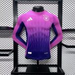 Germany 2024-25 Euro Away Long Sleeves Jersey – Player Version