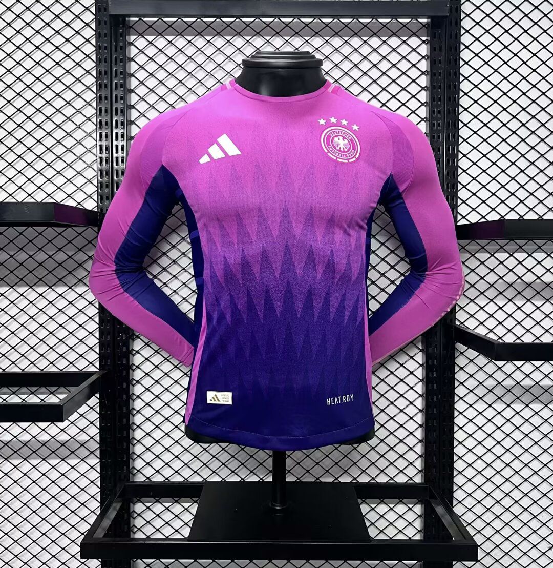 Germany 2024-25 Euro Away Long Sleeves Jersey – Player Version Germany 2024-25 Euro Away Long Sleeves Jersey – Player Version