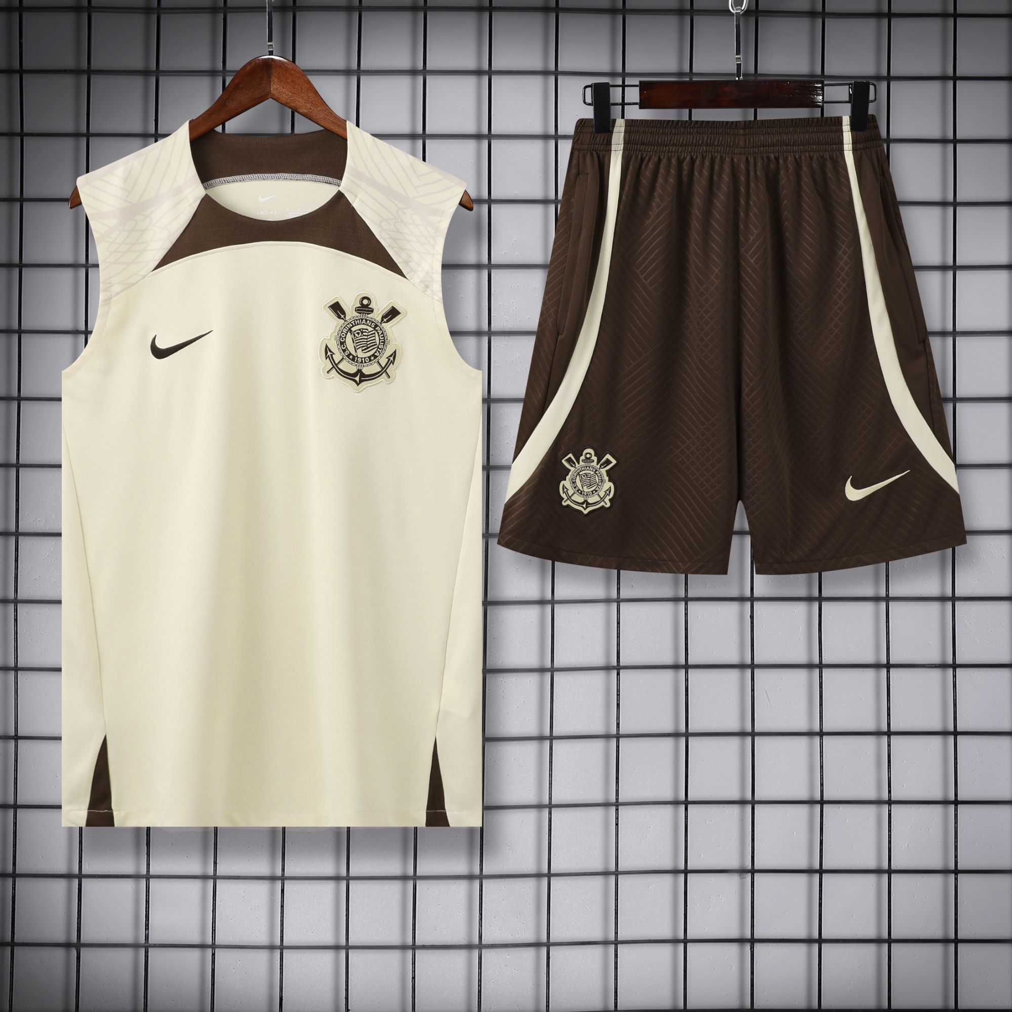 vest 24-25 Corinthians beige training vest set
