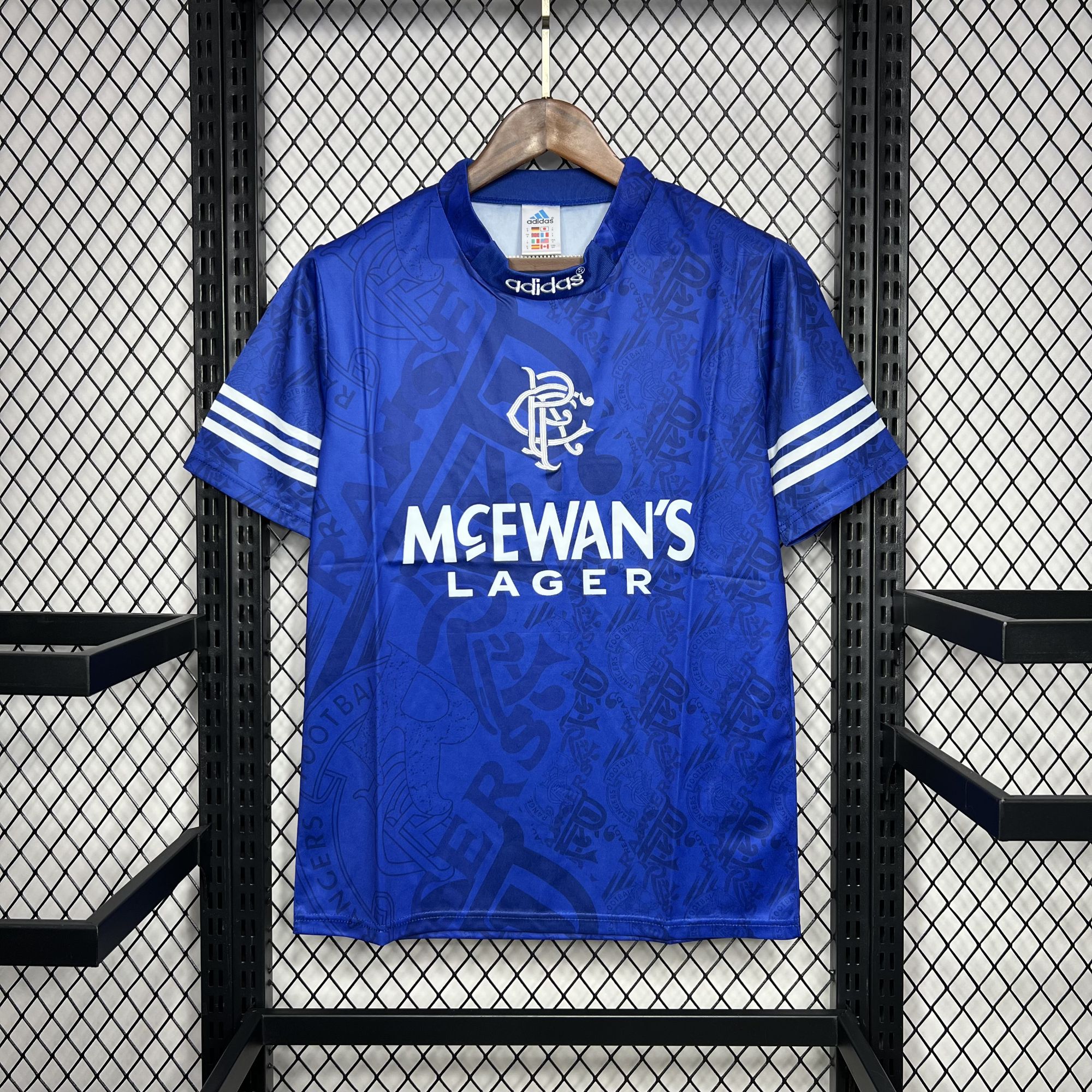Rangers 1994-96 Home Retro Jersey Rangers 1994-96 Home Retro Jersey